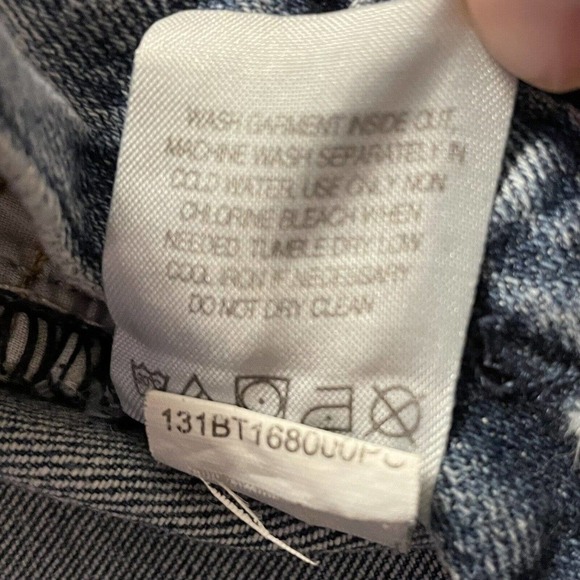 PacSun Slim Jeans Size 29x32 Skinny Mid Rise Blue Denim Men 5 Pocket Str… - Picture 7 of 7